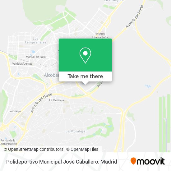 Polideportivo Municipal José Caballero map