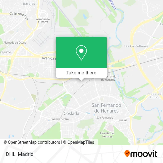 DHL map