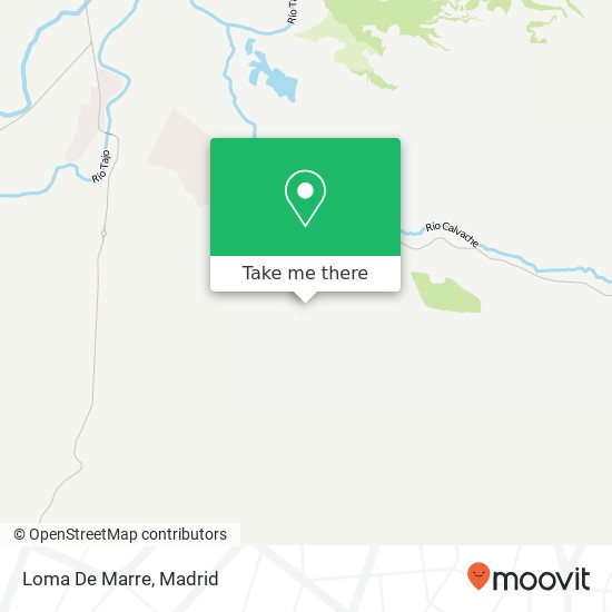 Loma De Marre map