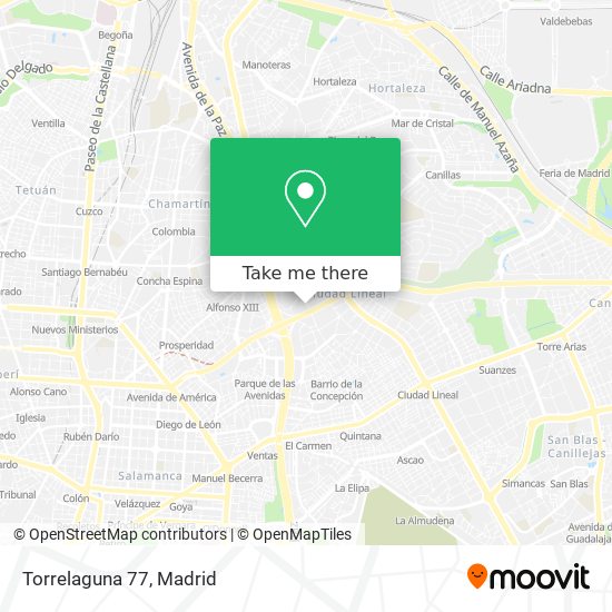 Torrelaguna 77 map