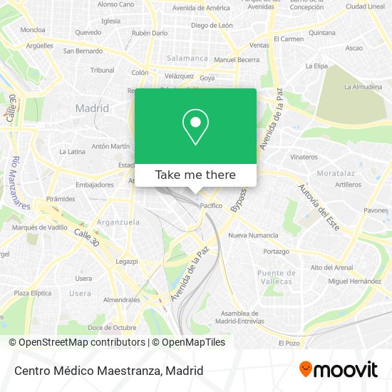 Centro Médico Maestranza map
