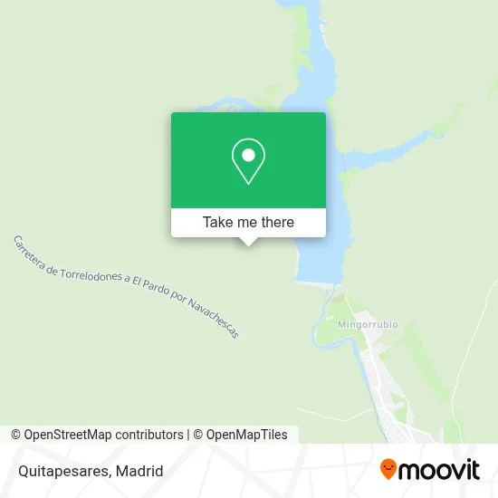 Quitapesares map