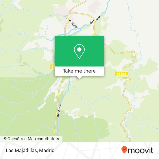 Las Majadillas map