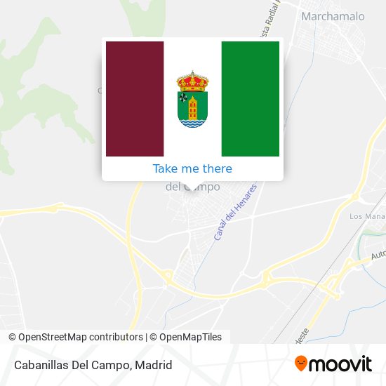 mapa Cabanillas Del Campo