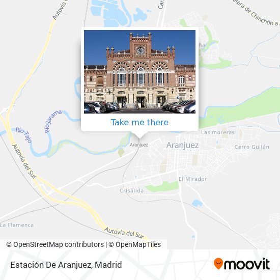 Estación De Aranjuez map