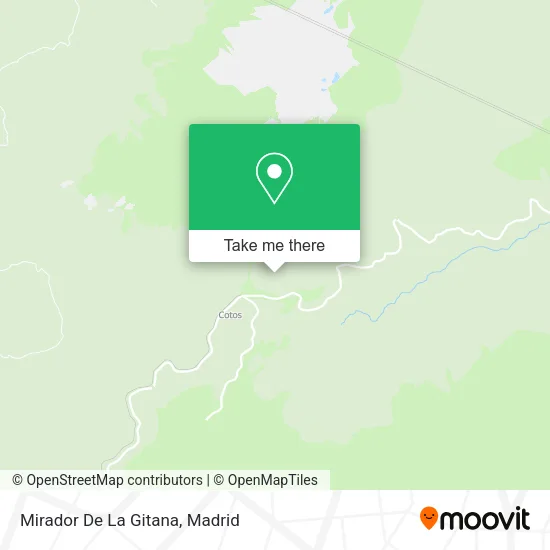 Mirador De La Gitana map