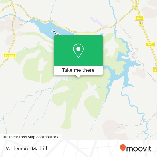 mapa Valdemoro