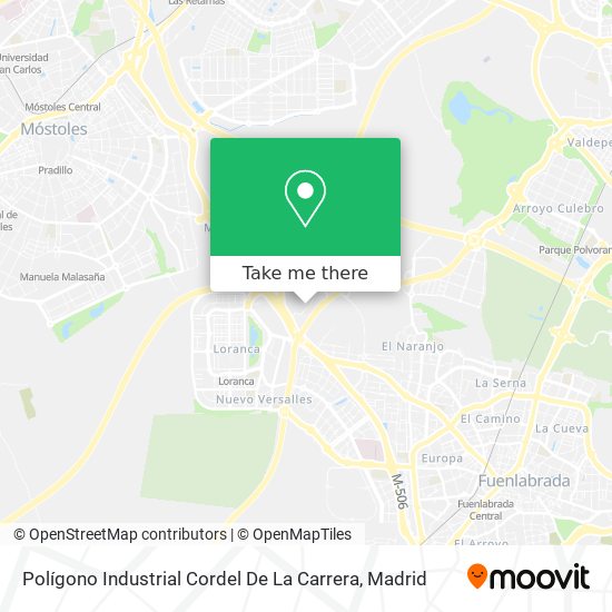 Polígono Industrial Cordel De La Carrera map