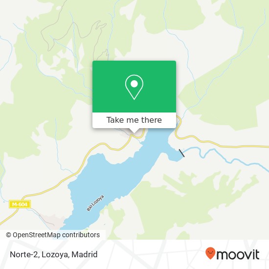 mapa Norte-2, Lozoya