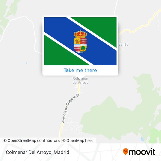 Colmenar Del Arroyo map