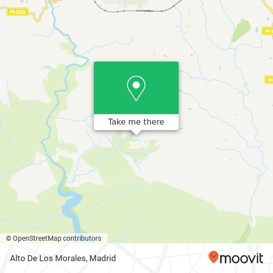 Alto De Los Morales map