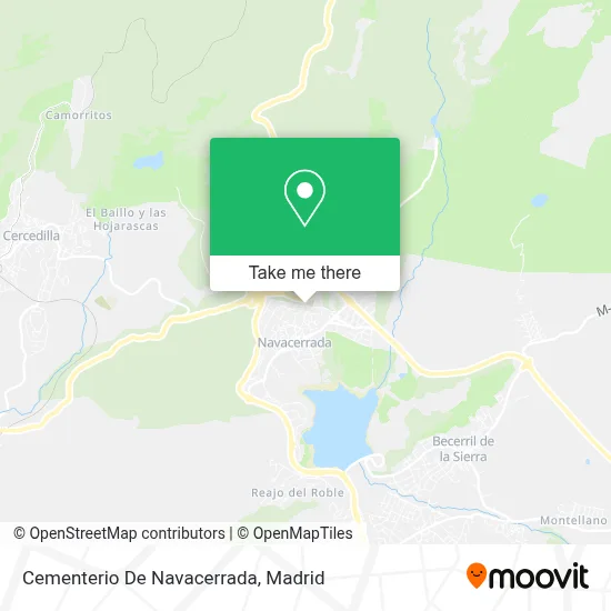 Cementerio De Navacerrada map