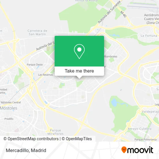 Mercadillo map