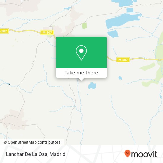 Lanchar De La Osa map