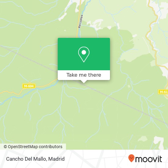 Cancho Del Mallo map