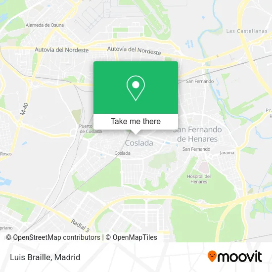 Luis Braille map