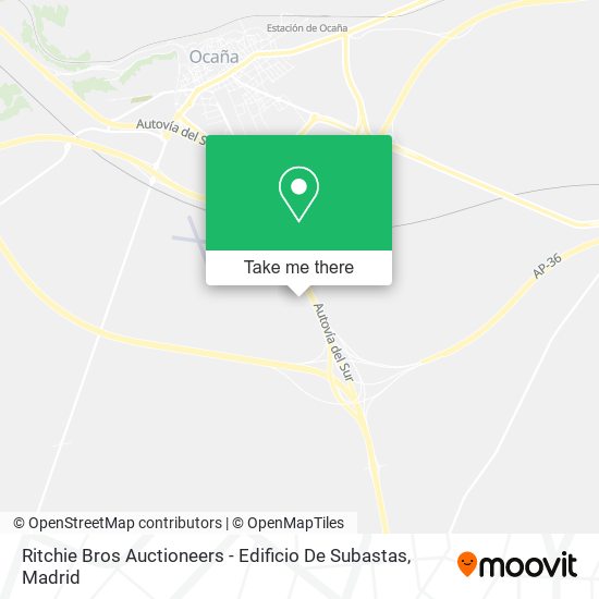 Ritchie Bros Auctioneers - Edificio De Subastas map