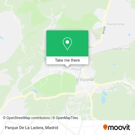 Parque De La Ladera map