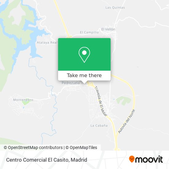 Centro Comercial El Casito map