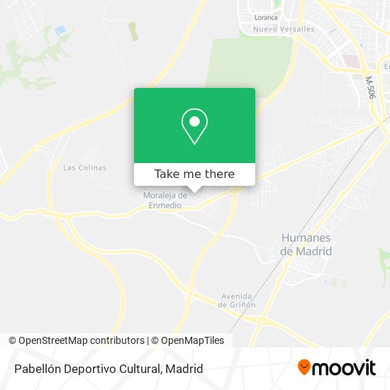 Pabellón Deportivo Cultural map