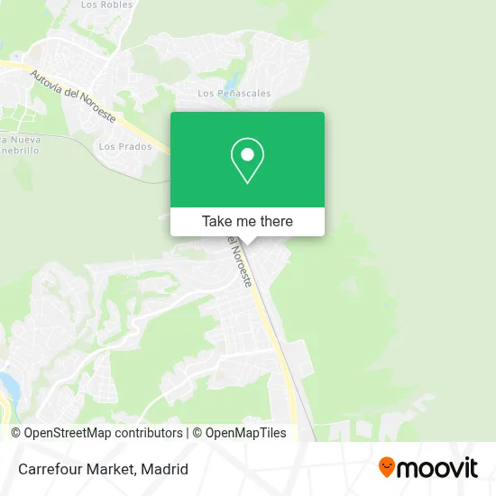 Carrefour Market map