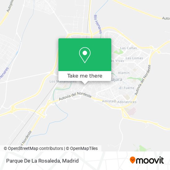 Parque De La Rosaleda map