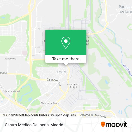 Centro Médico De Iberia map