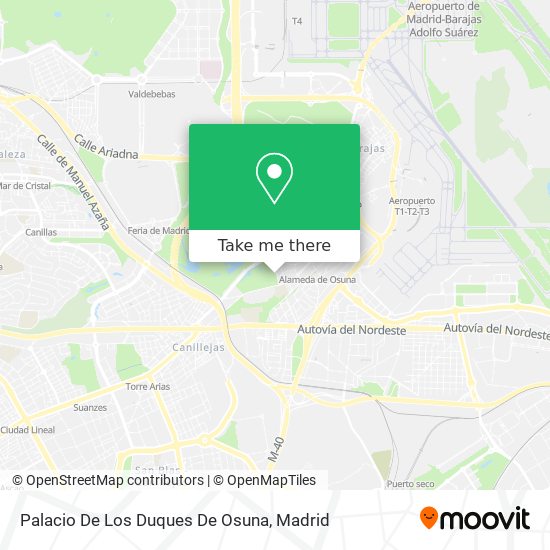 Palacio De Los Duques De Osuna map