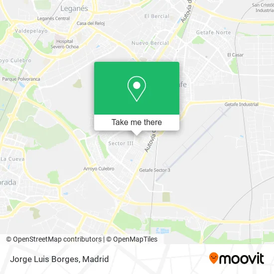 Jorge Luis Borges map
