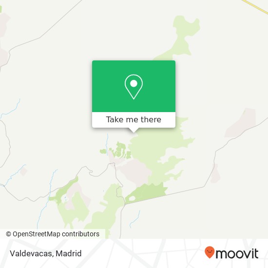 Valdevacas map