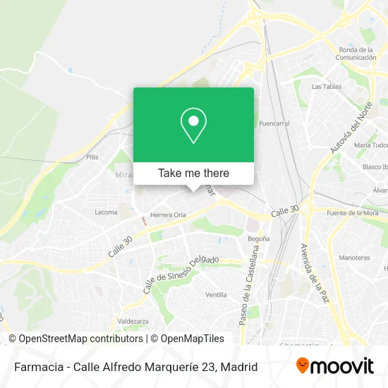 Farmacia - Calle Alfredo Marqueríe 23 map