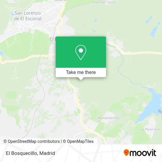 El Bosquecillo map
