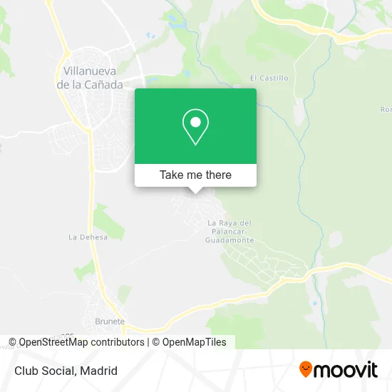 Club Social map
