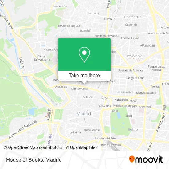 Casa Del Libro map