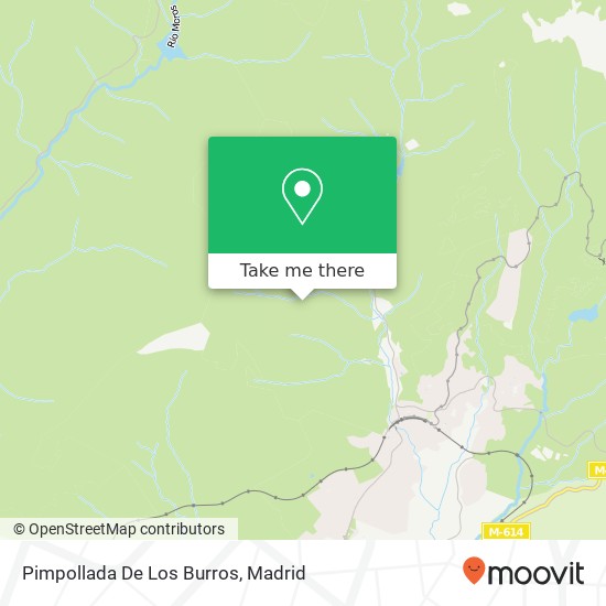 Pimpollada De Los Burros map