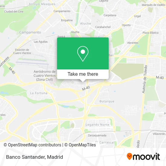 Banco Santander map