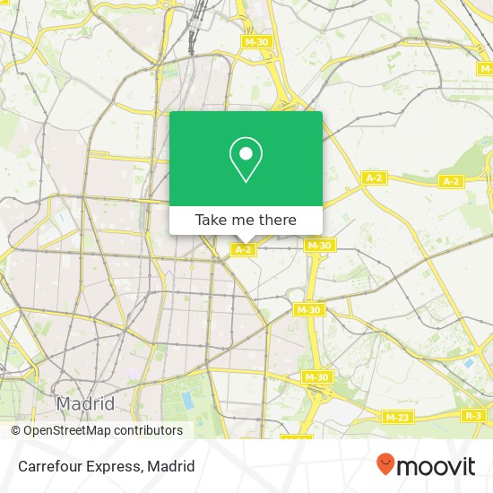 Carrefour Express map