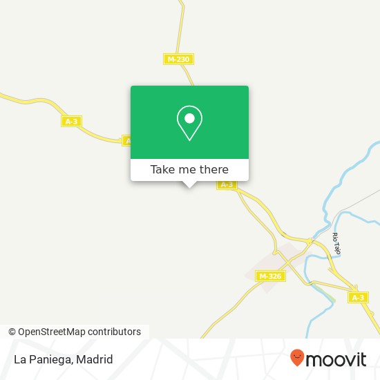 mapa La Paniega