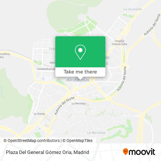 Plaza Del General Gómez Oria map