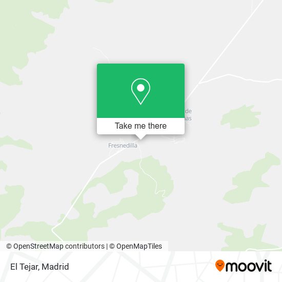 mapa El Tejar