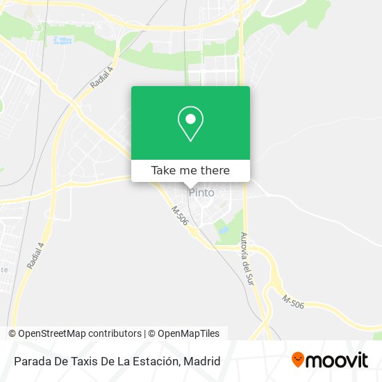 Parada De Taxis De La Estación map