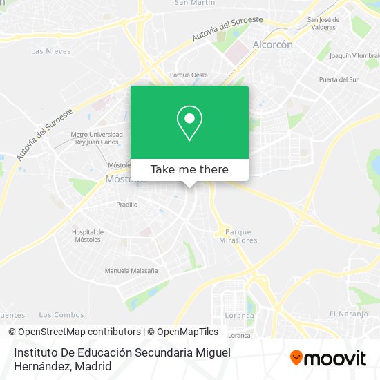 Instituto De Educación Secundaria Miguel Hernández map