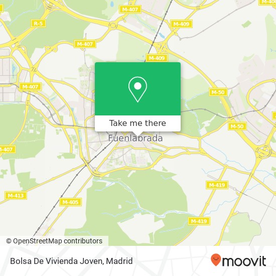 Bolsa De Vivienda Joven map