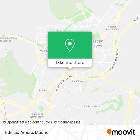 Edificio Amura map