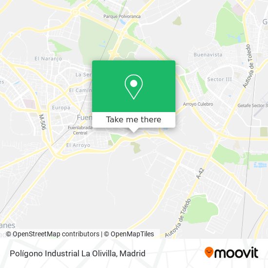 Polígono Industrial La Olivilla map