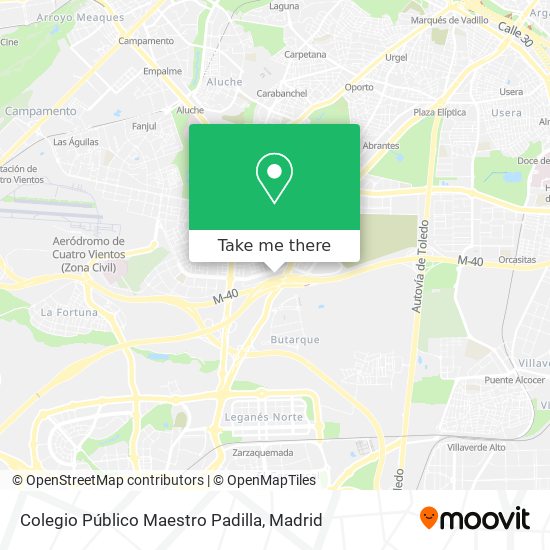 Colegio Público Maestro Padilla map