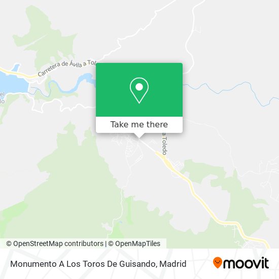 Monumento A Los Toros De Guisando map