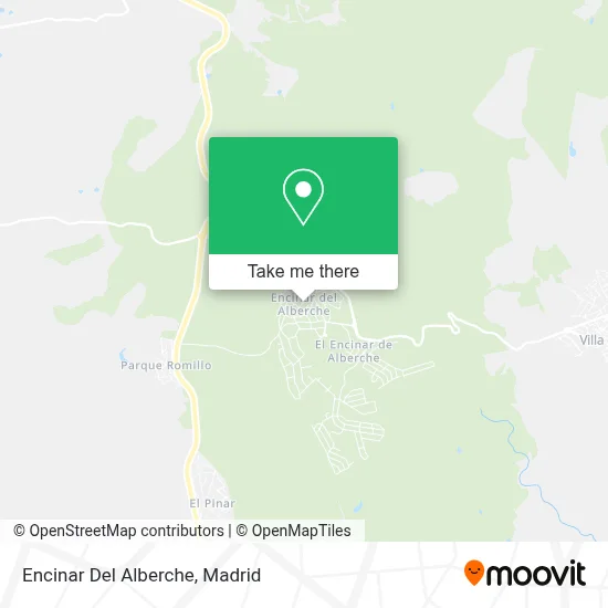 Encinar Del Alberche map