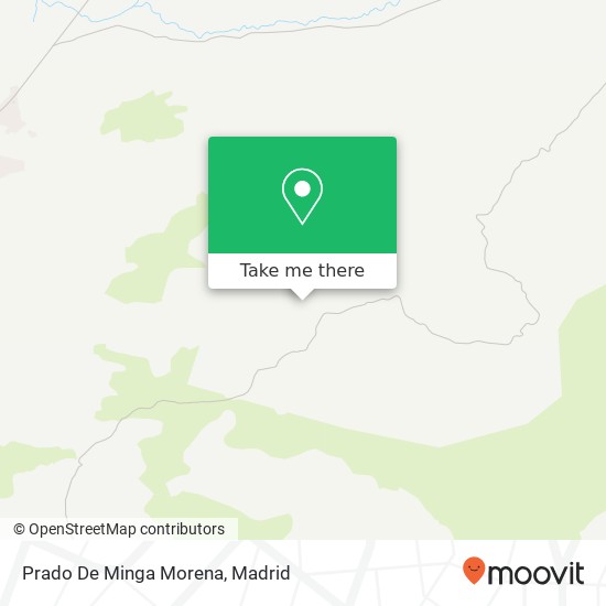 Prado De Minga Morena map