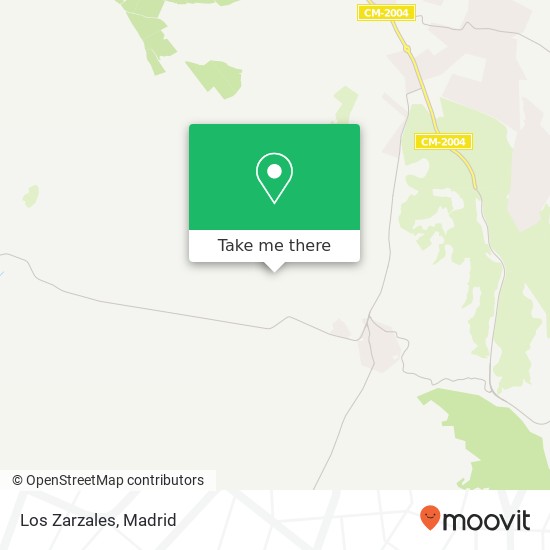 Los Zarzales map